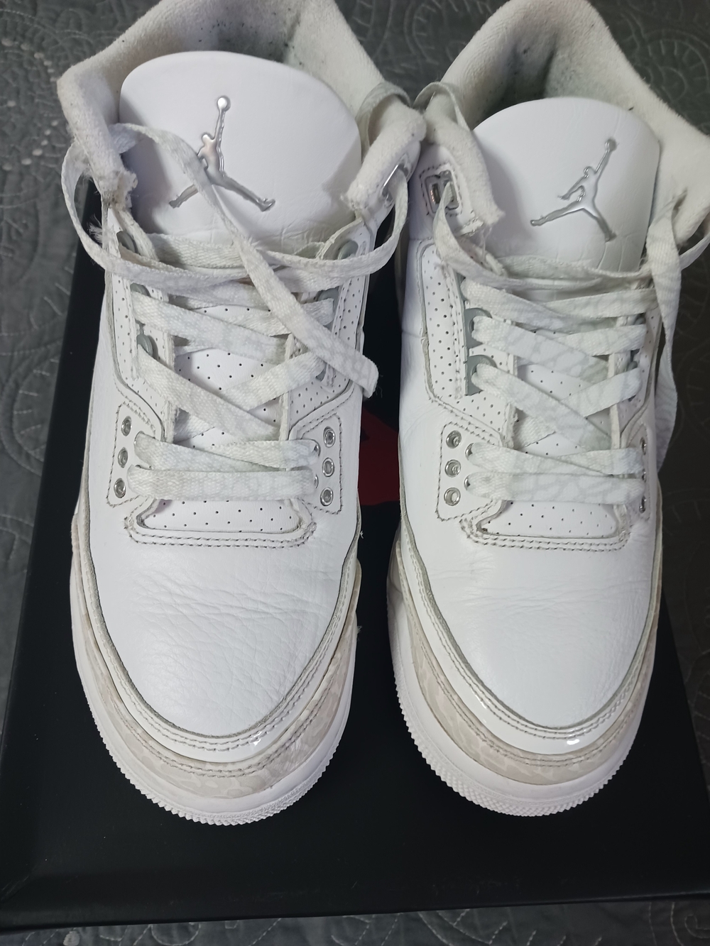 Jordan Kids White Sneakers